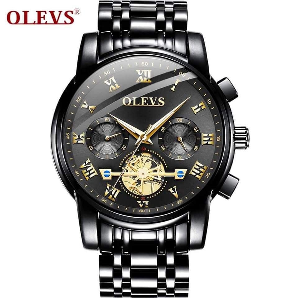 OLEVS Casual Sport Watches for Men Brand Luxury Military Business Retro Men’s Clock Fashion Chronograph Wristwatch-04
