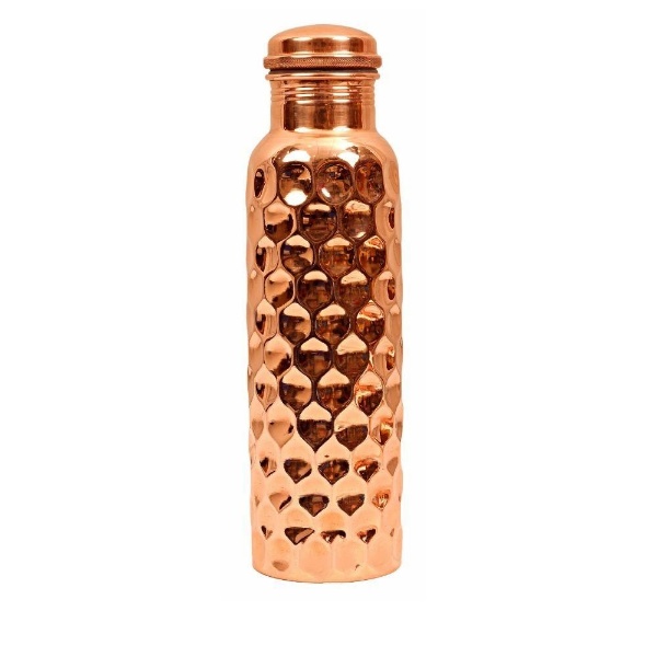 Diamond Polish Copper Bottle (তামার বোতল)