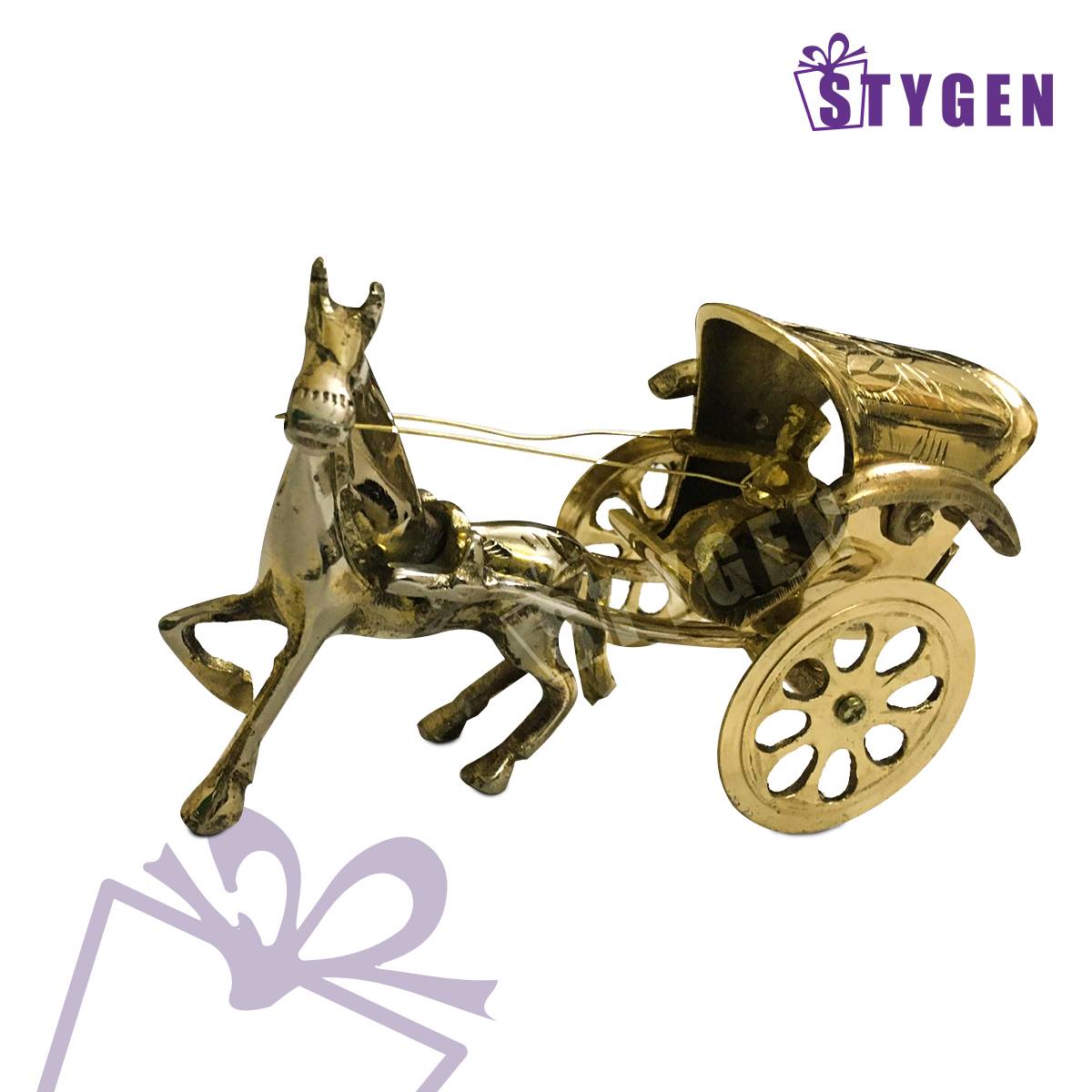 Brass Made Horse Car (পিতলের ঘোড়ার গাড়ি)