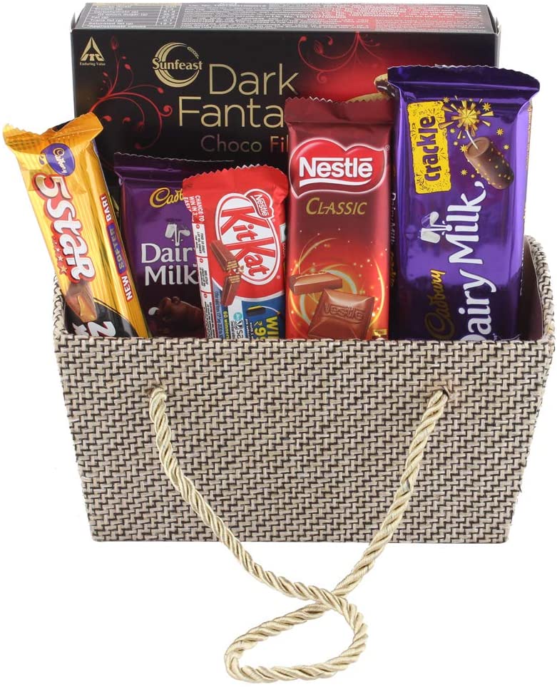 Assorted Chocolates with Premium Gift Basket