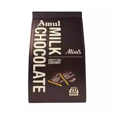 Amul Milk Chocolate Minis Gable Pouch