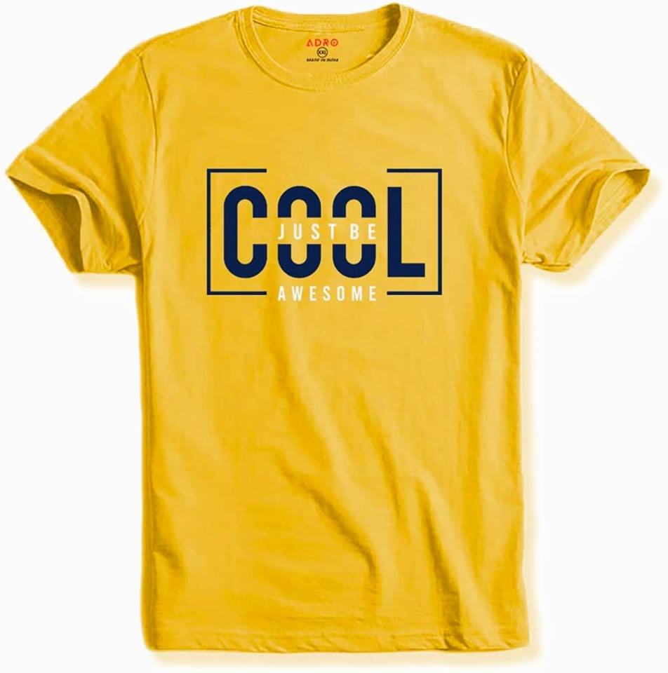 Stylish Premium Comfortable Men's Cotton T-Shirt