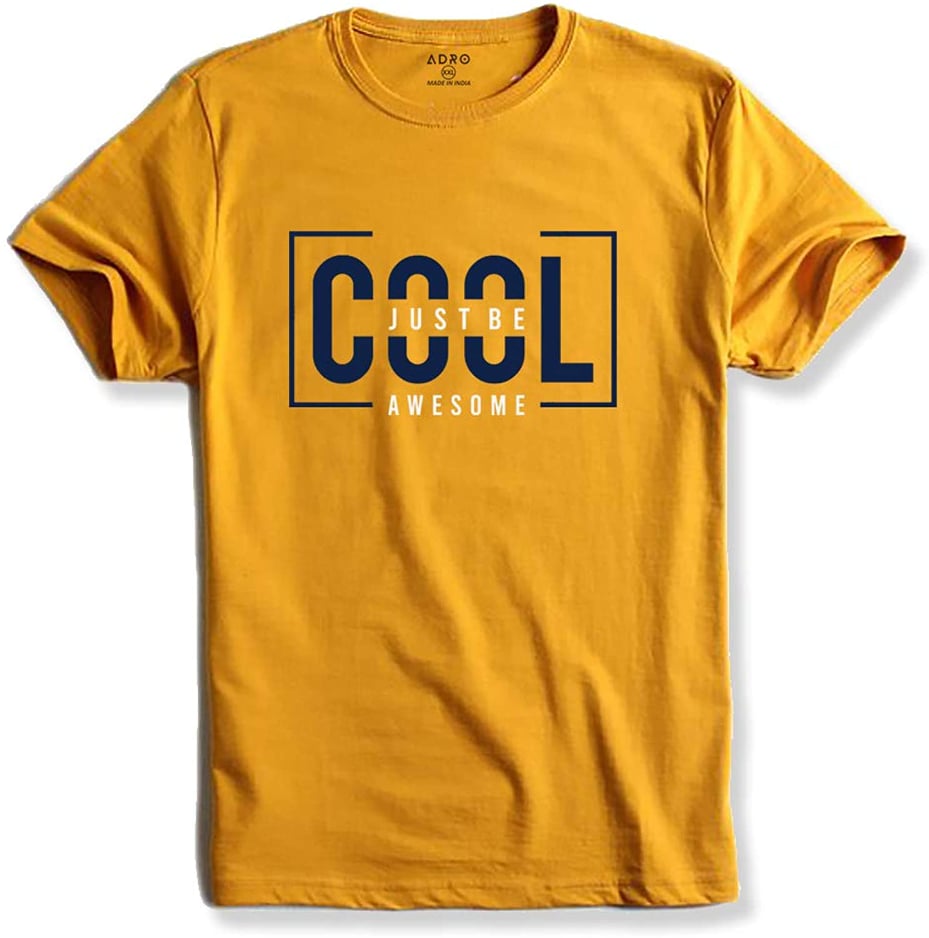 Stylish Premium Comfortable Men's Cotton T-Shirt