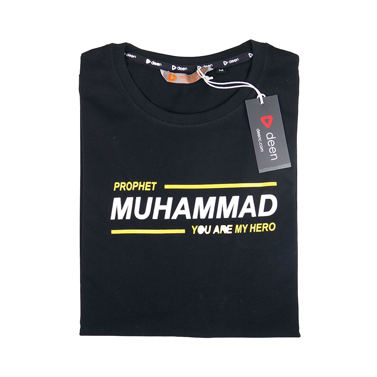 Black Cotton ‘Muhammad’ T-shirt
