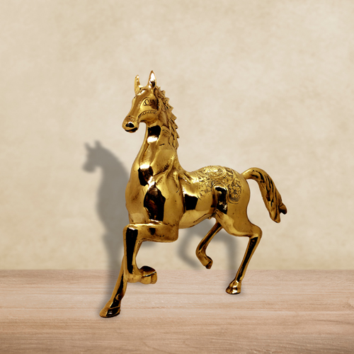 Brass Made Horse