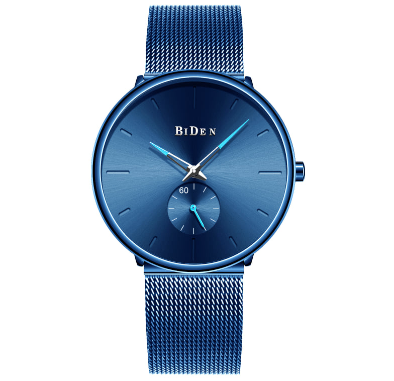 Biden 0124 Ultra Thin Wrist Watch Casual Style Men