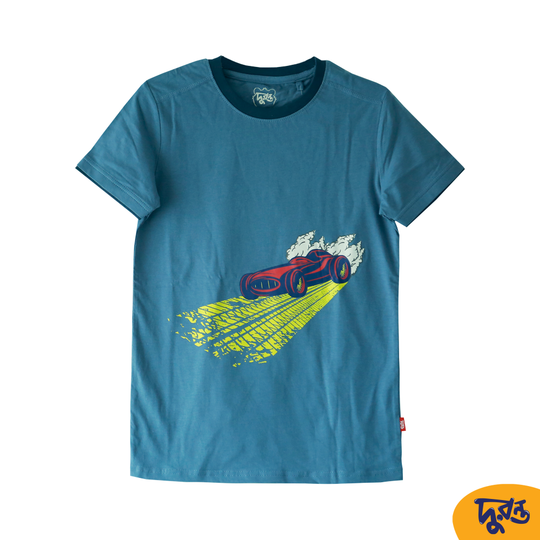 Cobalt 100% Cotton T-shirt for 7 to 12 years boys