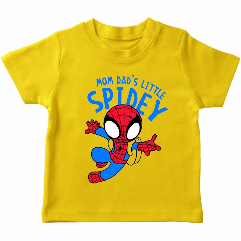 Little Spidey Daily Wear Kids Tee