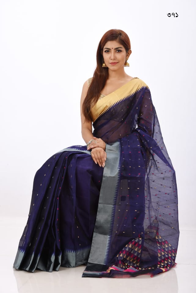 Exclusive Tangail Half Silk Sharee best gift for Eid / Puja