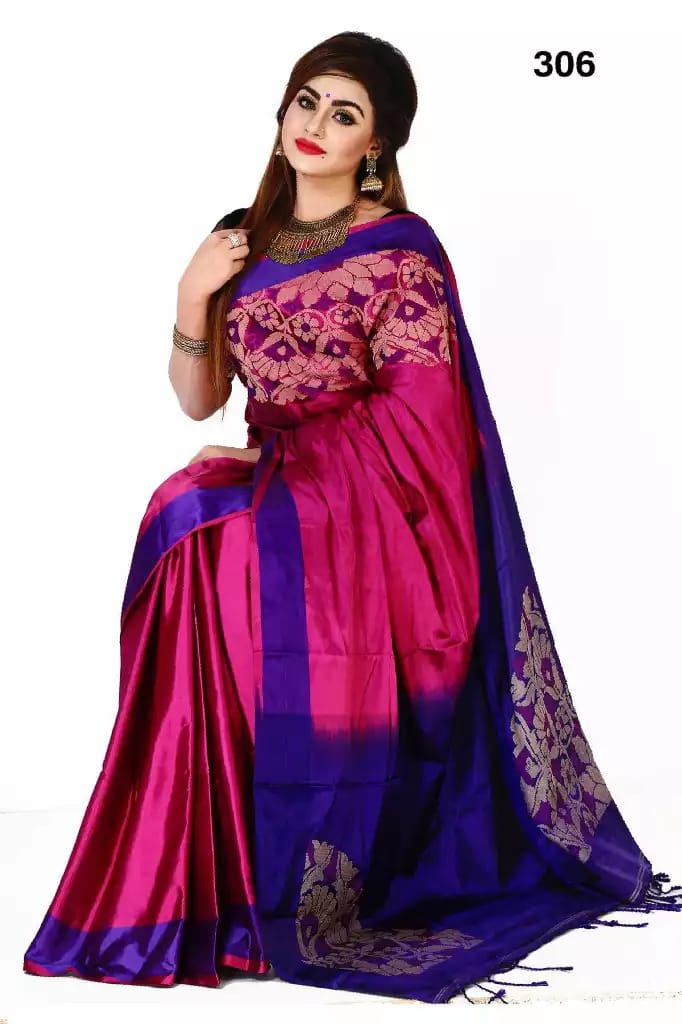 Exclusive Tangail Silk Sharee best wear to party