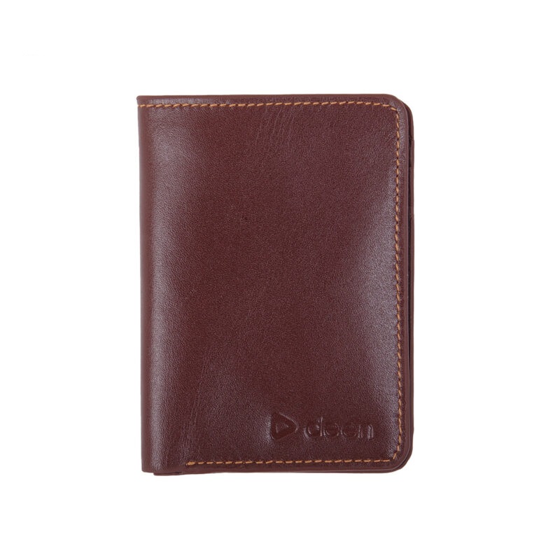 Leather Wallet - Maroon