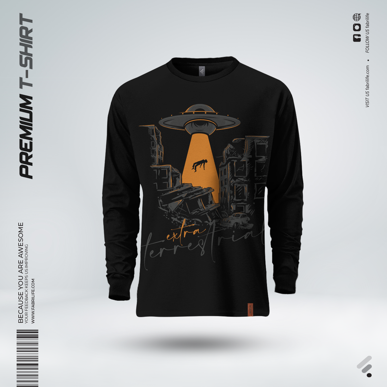 Alienoid - Premium Terry Full sleeve