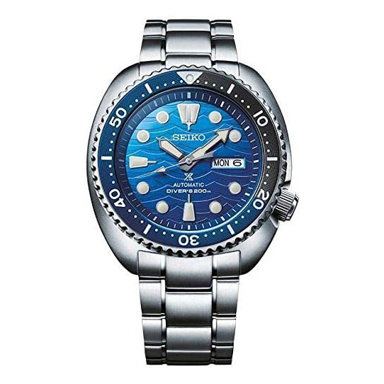 SEIKO PROSPEX TURTLE SAVE THE OCEAN AUTOMATIC MENS DIVER WATCH SRPD21J1