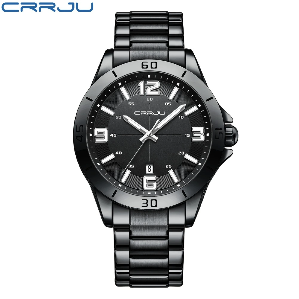 CRRJU Men's Watches Top Brand Luxury Watch