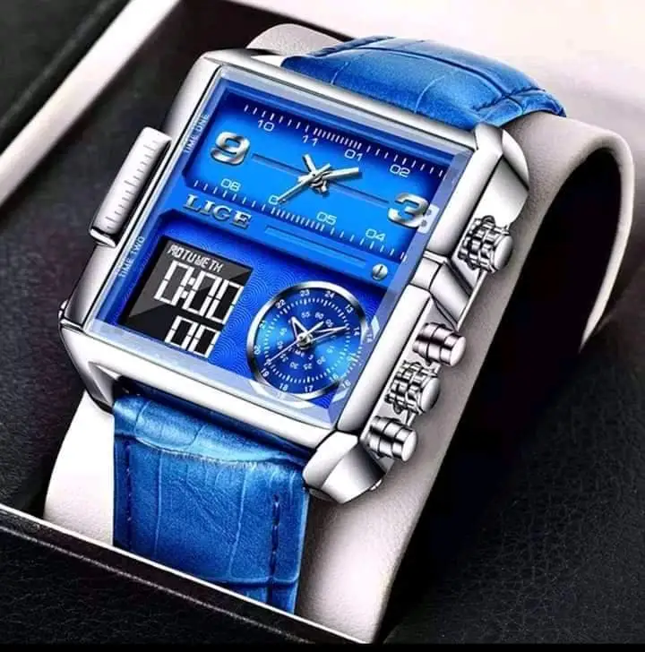 Lige digital wrist watches for men