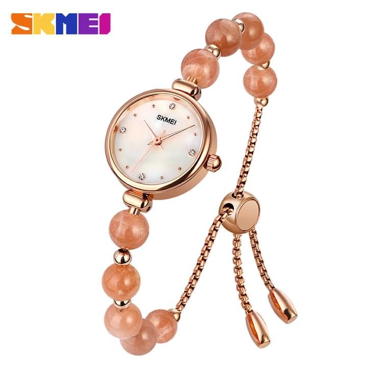 SKMEI Pearl Wristband Bracelet Watch for Women(SK1983M)