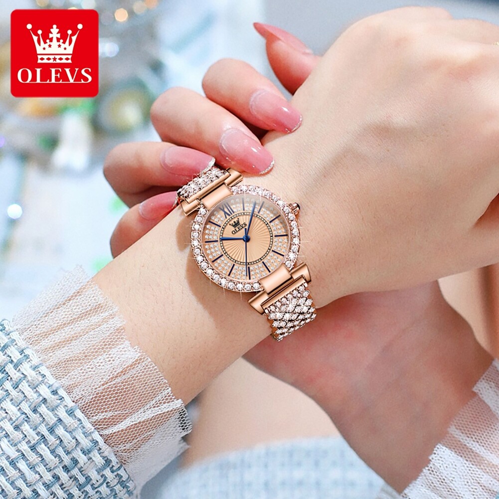 OLEVS Top Brand New Women Fashion Quartz Watch(STOLW014)