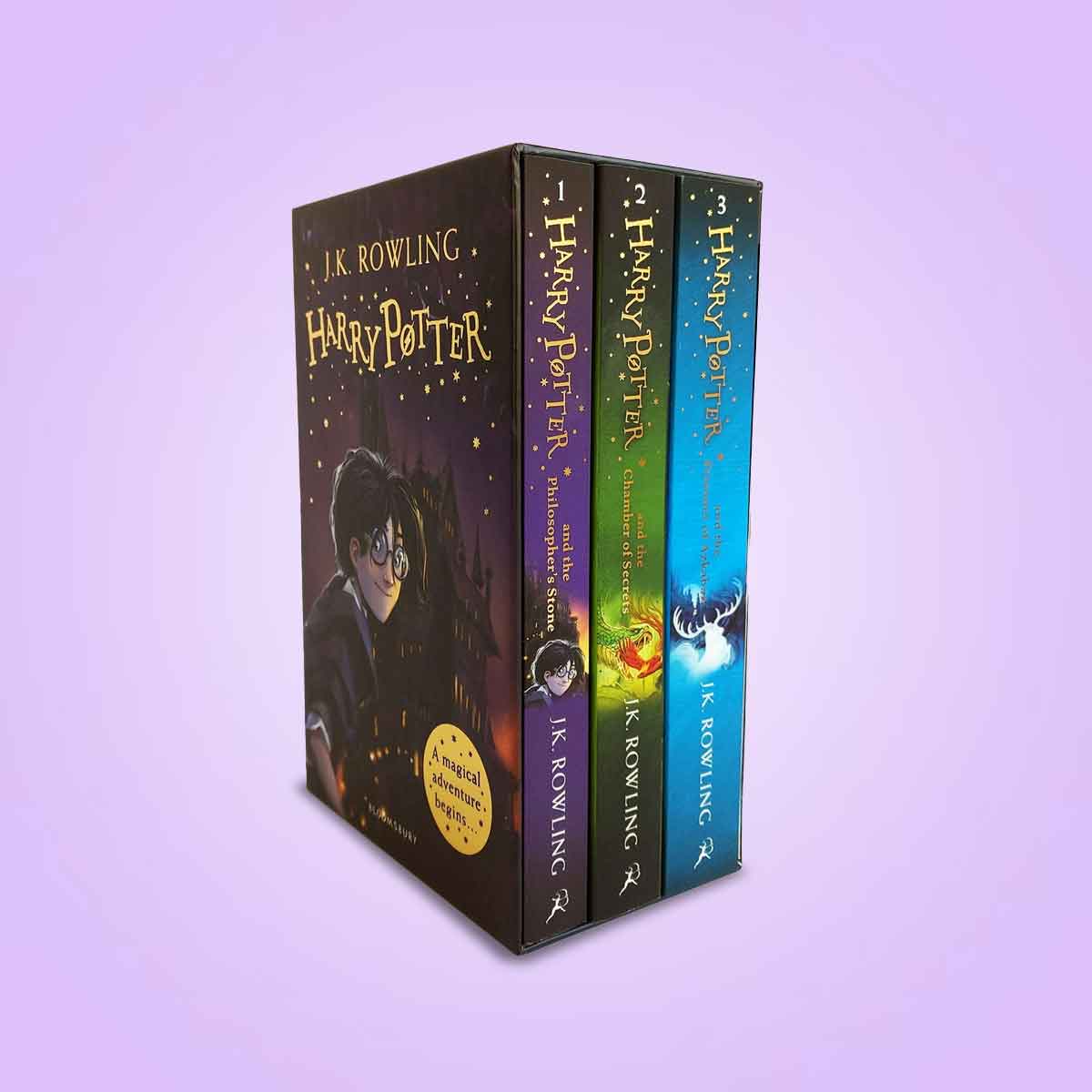 Harry Potter 1-3 Box Set: A Magical Adventure Begins