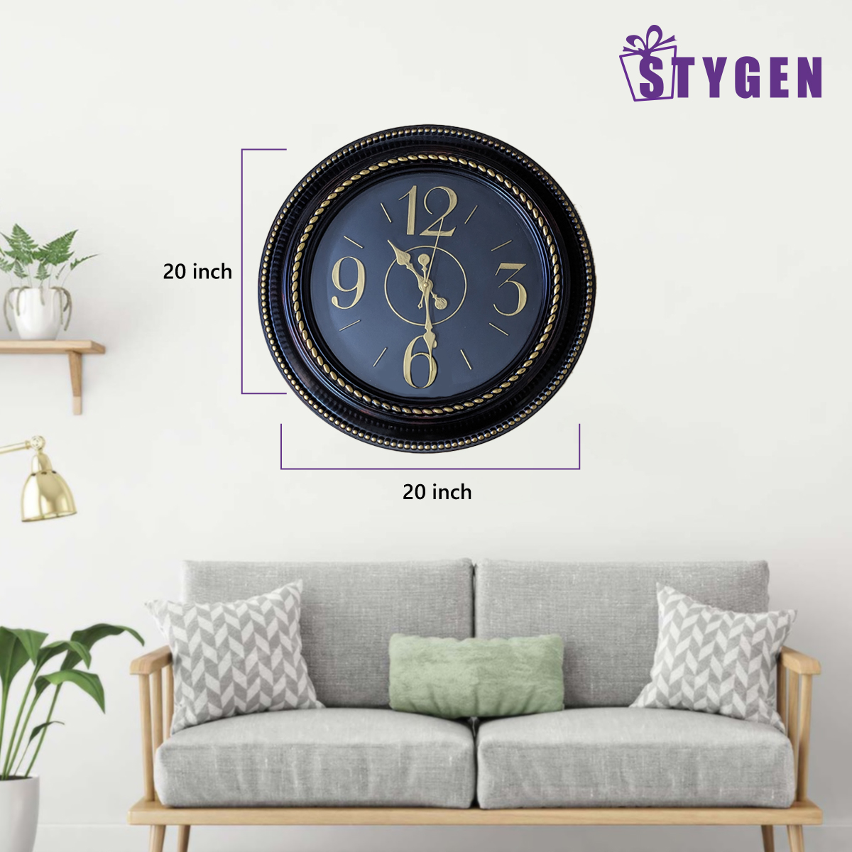 20" Decorative Wall Clock