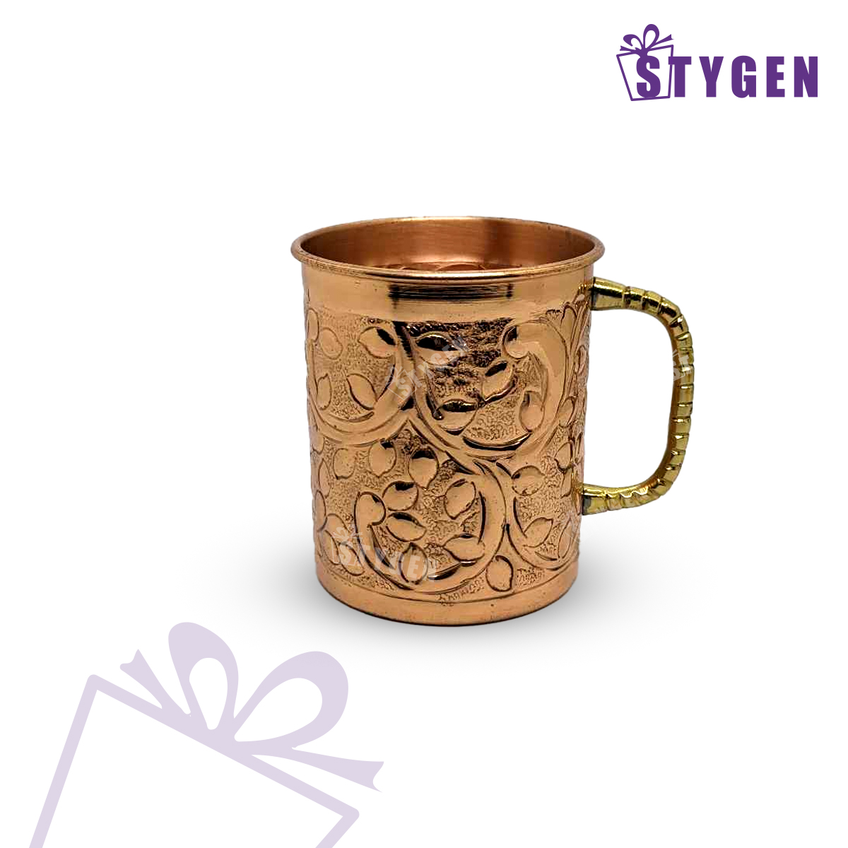 Copper Made Nakshi Mug 02 (তামার তৈরি নকশী মগ ০২)