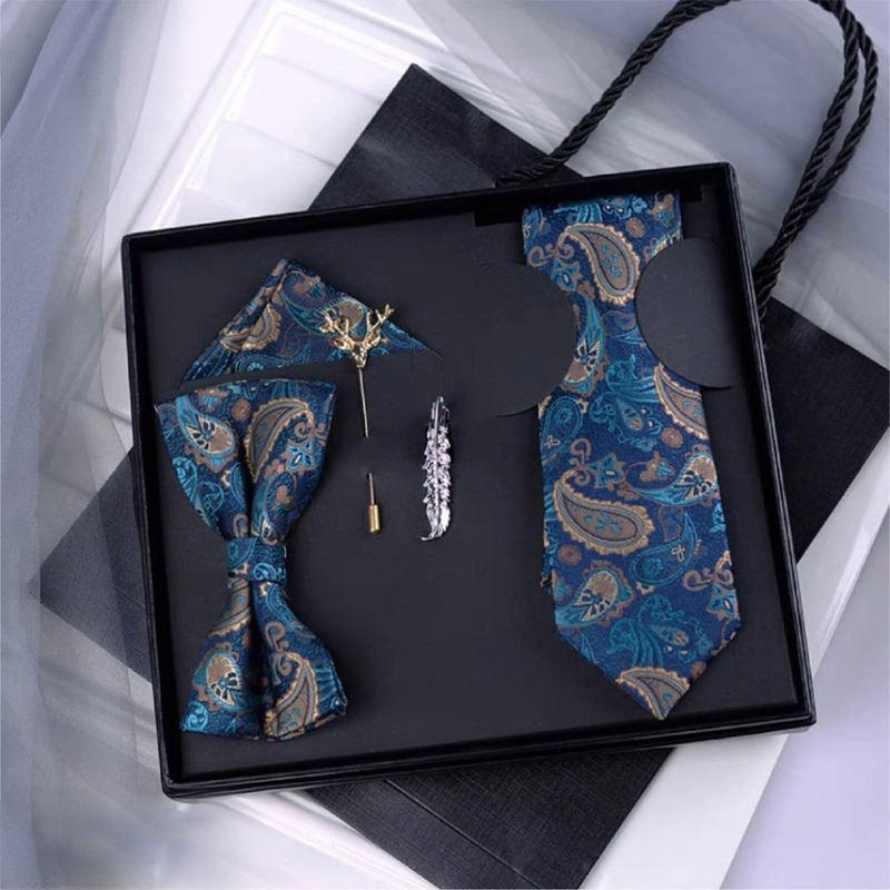 Premium Imported Tie Set (Floral Printed)
